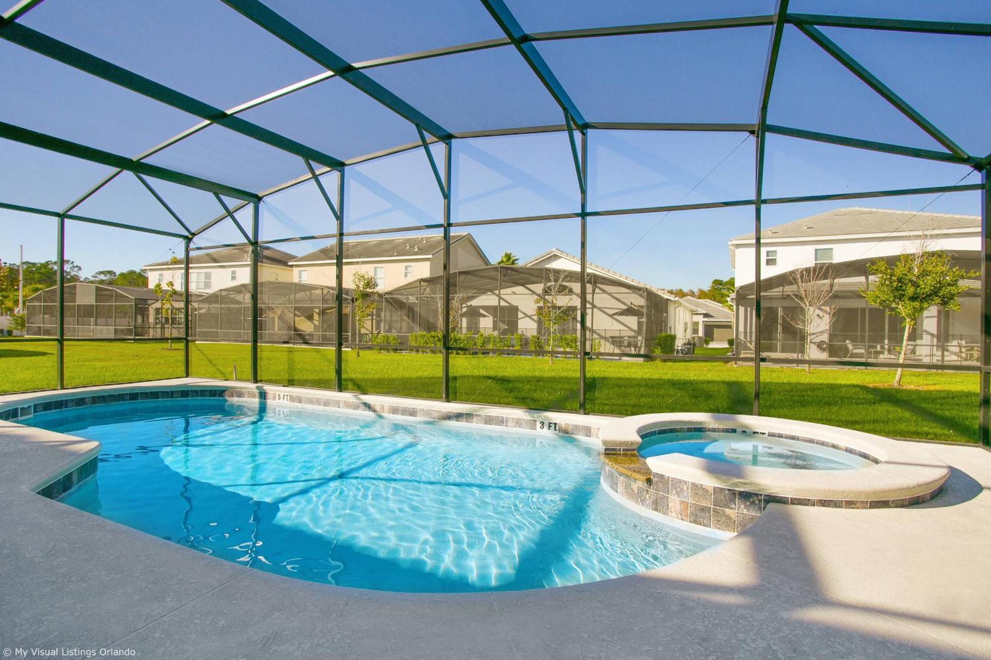 Sonoma Resort 7 Bedroom Vacation Home With Pool 1849 كيسيمي المظهر الخارجي الصورة