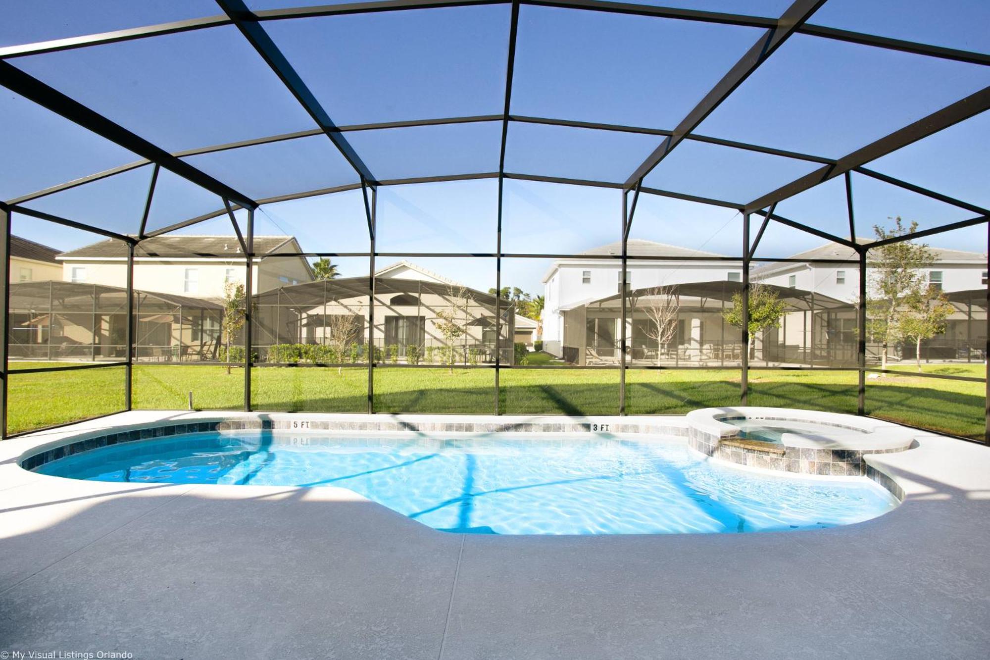 Sonoma Resort 7 Bedroom Vacation Home With Pool 1849 كيسيمي المظهر الخارجي الصورة