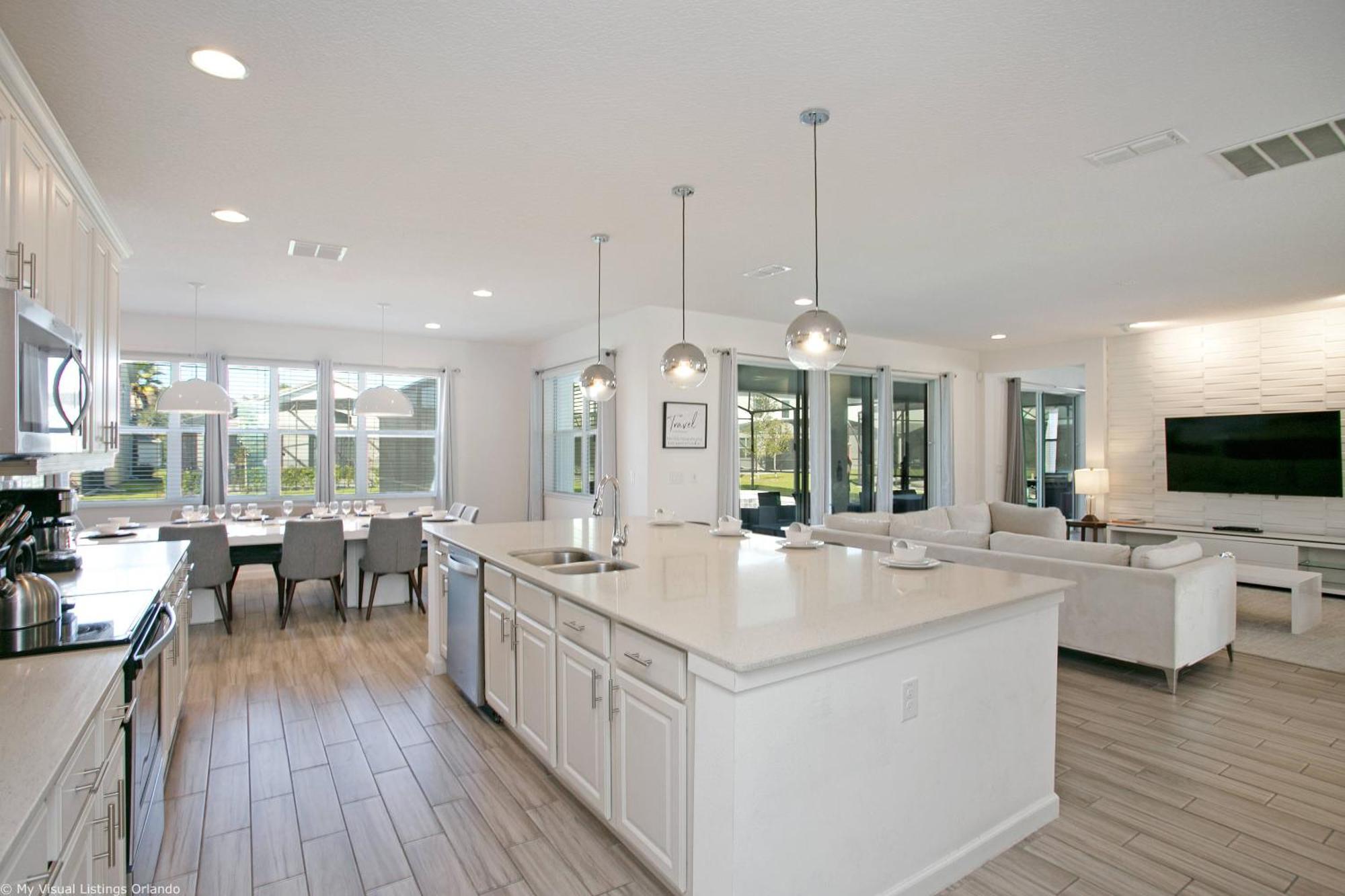 Sonoma Resort 7 Bedroom Vacation Home With Pool 1849 كيسيمي المظهر الخارجي الصورة